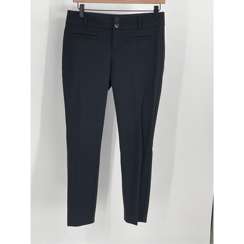 Anthropologie‎ Pants Essential Slim Women’s Size 2 Black Ankle Career